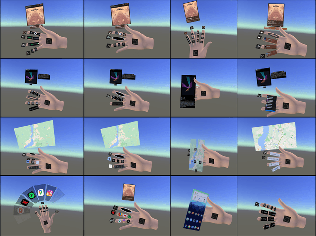 Hand Proximate User Interfaces