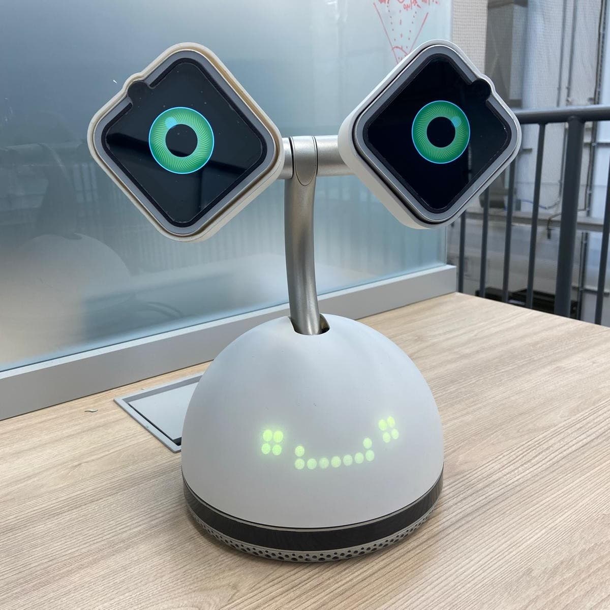 Haru robot used in development.